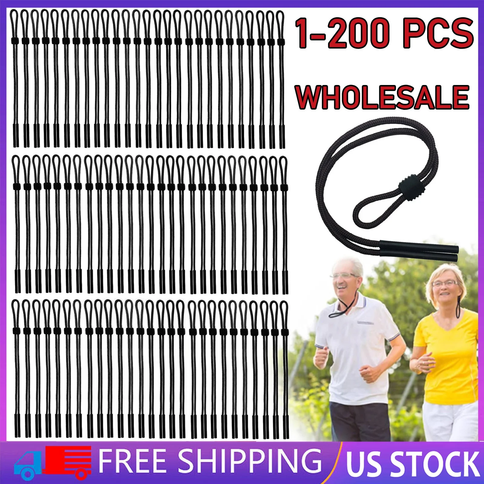 Lanyard Glasses Strap for Men Women Eyeglass Sports Sunglass Holder Straps Lot